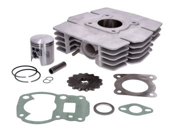 Cylinder kit Malossi 50cc 47mm Aluinum for Suzuki TS X 50