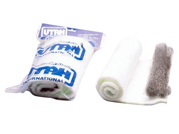 exhaust Insulating wool Polini 60x30cm - ceramic wool with Inox