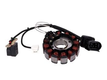 alternator stator for Aprilia, Gilera, Derbi, Piaggio, Vespa 125cc, 200cc