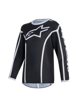 JERSEY YTH FLUID APEX BLACK/GR