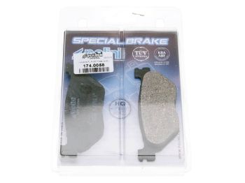 brake pads Polini organic for Yamaha T-Max 500