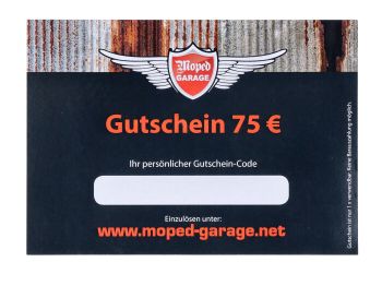 Gift voucher 75.- ? from Moped Garage