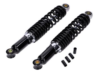 shock absorber set rear 310mm black