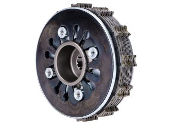 Clutch package complete 6 plates 0.6mm aluminum version EVO RACING 1.6mm spring for Simson S51, S70, S83 M500