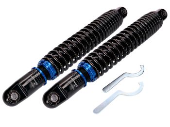 gas shock absorber set Forsa 370-400mm adjustable for Simson S50, S51, S53, S70, S83 Enduro