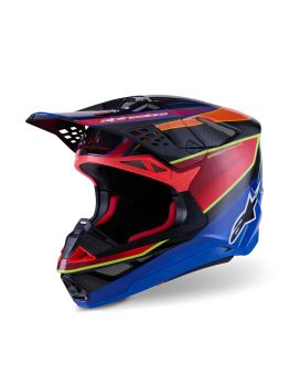HELMET S-M10 ERA BLUE/RED/YL L
