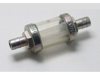Fuel filter 8mm transparent for Zündapp, Hercules, Kreidler, Puch, Simson