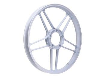 Wheel aluminum white glossy 17 inch front / rear for Puch Maxi