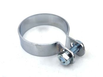 Exhaust clamp metal 55mm for Zündapp, Kreidler, Hercules, Puch, Simson, KTM, Miele, DKW, Rixe, Gritzner, Göricke