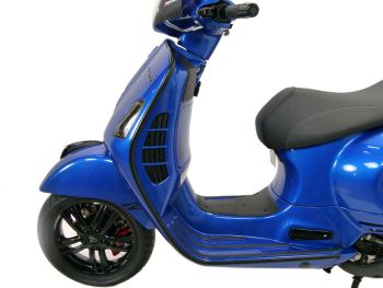 edge protector Moto Nostra left matt black for Vespa GT, GTL, GTS 125-300 -18, GTV -18