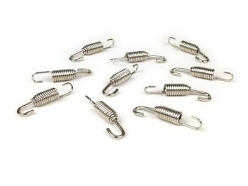 Exhaust spring set -BGM ORIGINAL- stainless steel (10 pcs) - 50mm