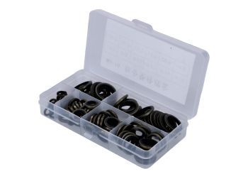 Sealing ring assortment brass M6 - M16 85 pieces