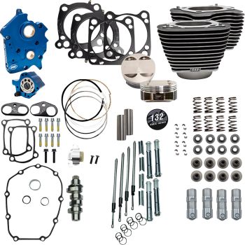 POWERPAK OILCOOL 4.320""BORE 4 1/2""STROKE 550G CAM WBW/HI M8