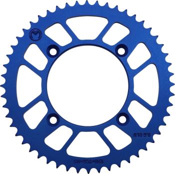 SPROCKET ALU YAM 52T BLUE