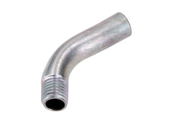 Pipe bend for Dellorto M6 25mm 45 degrees for Piaggio Ciao, Bravo, Garelli Bonanza