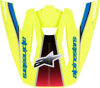 VISOR SM5 SAIL YLW/BL