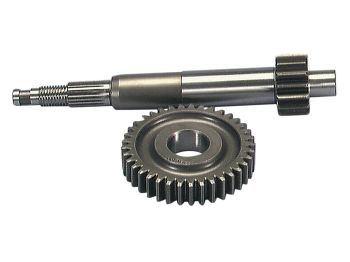 primary transmission gear up kit Polini 16/37 17.7mm for Piaggio 50 2T w/ bearing