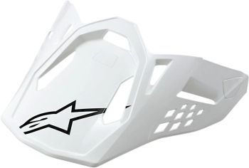 VISOR SM10/SM8 WHITE GLOSS