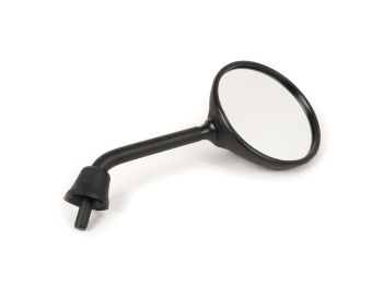 Mirror -MOTO NOSTRA Shorty, matt black, lhs, rhs- Vespa GTS 125 i.E. Super (2014-2016, facelift) (ZAPM4530), Piaggio LX50 2T 2009-2011 (ZAPC38101), LX50 4T 4V 2009-2011 (ZAPC38700)