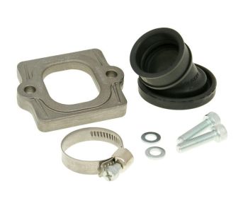 intake manifold Malossi X360 MHR FKM d=22, 28mm carb connection for Piaggio