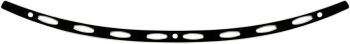 FLH TRIM 14+ OVAL BLK
