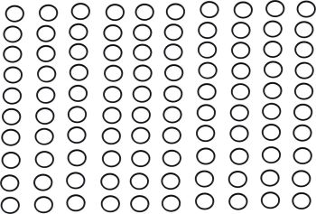 O-RING DRAIN PLUG 100/PK