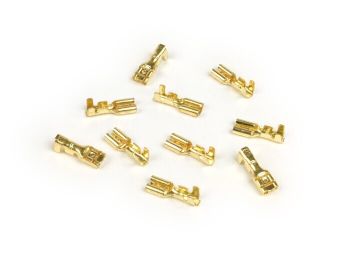 Crimp terminal -female spade connector 4.8mm Ø=0.5-1.0mm²- DIN 46247 - 10 pcs