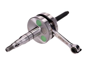 crankshaft Carenzi Evolution Minarelli vertical PP=10mmfor Adly PT50, Aprilia Amico, MBK Booster, Yamaha BWs