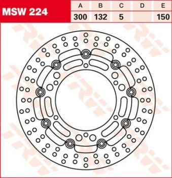 ROTOR TRW MSW224