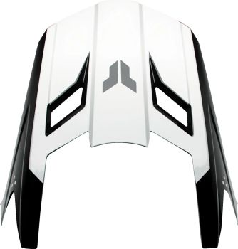 VISOR KIT FLEET STORM BLK/WT X