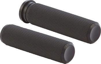 GRIPS - KNURLED - CABLE - BLAC
