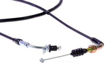 Forte Throttle cable, China-scooters 4-S 50cc, l. 190cm , (clip)