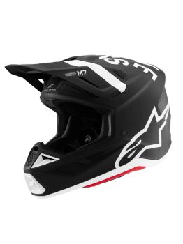 HELMET SM7 DASHER BLK/WHT XL