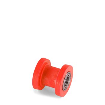 ROULETTE DE CHAINE - 10MM ROUGE