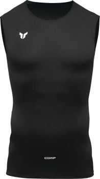 SHIRT SLEEVELESS COMP BLACK 2X