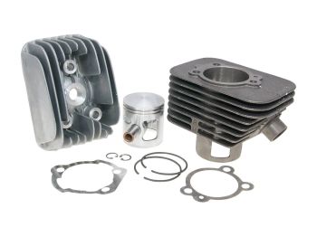 cylinder kit Polini cast iron sport 70cc 12mm piston pin for Piaggio Ciao