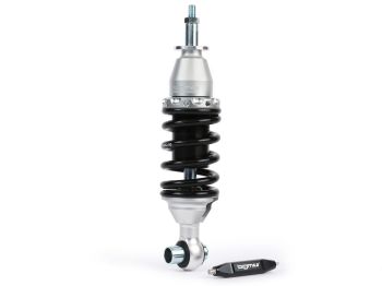 Front shock absorber BGM PRO SC/F1 SPORT 200mm, black/silver for Vespa V50, PV125, ET3