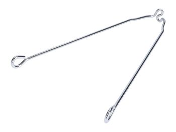 front fender stay chromed universal 17 inch for Puch, Sachs and others