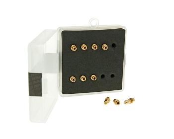 slow jet set Naraku for Dellorto carburetor PHBG, PHBD M5 30-50 - 10 pcs