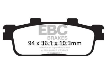 BRAKE PAD CARBON SCOOTER