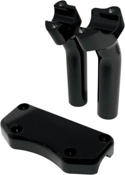 RISER BUFF W/CLAMP 5.5 BK
