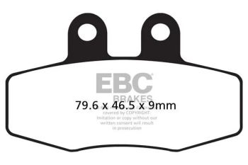 BRAKE PAD FA SER ORGANIC