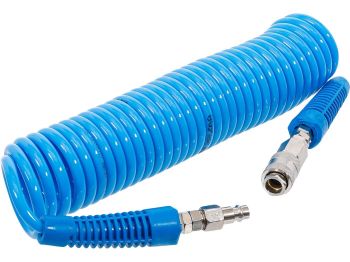 Compressed air spiral hose 6m