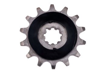 Pinion Esjot steel 14 teeth 17/14mm damped for Puch MS 50, VS Imola, Maxi Plus