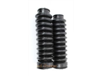 Fork gaiter EBR rubber black 27/38mm 155mm for Hercules Prima, Zündapp ZD 10, 20, 30, 40, 25, 50, ZL ZX ZA ZS ZE 40 Star