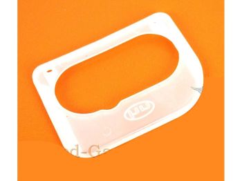 Carburetor plate plastic white for Hercules, Miele, DKW, KTM, Sachs 50