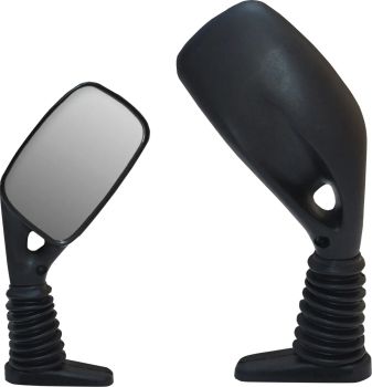 MIRROR PU RECT SHK RSTN