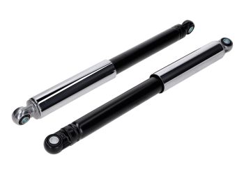 Shock absorber set IMCA 370mm chrome/black