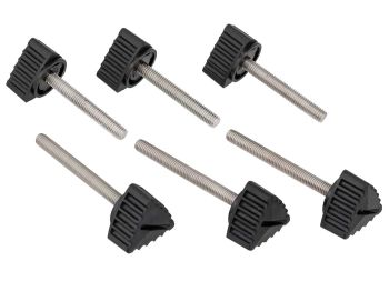 Side protection screws set swiing black for Puch Maxi S