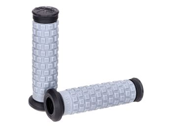 handlebar rubber grip set ProTaper Tri Density Pillow Top Grips ATV grey black